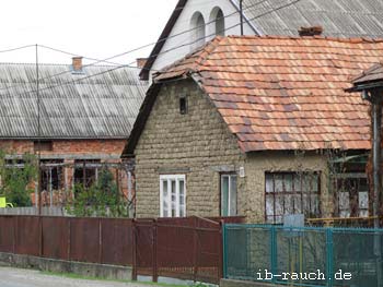 Lehmhaus in Transkarpatien